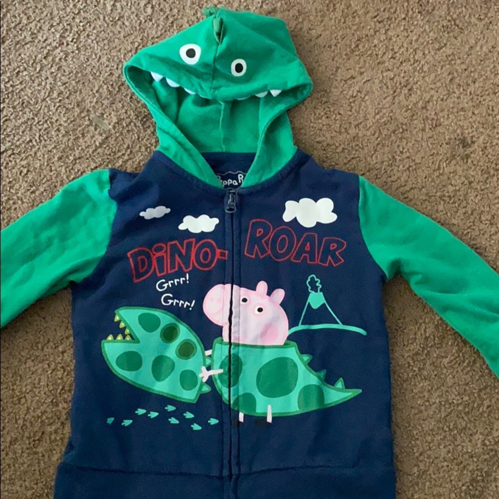 Props pig George zip up hoodie